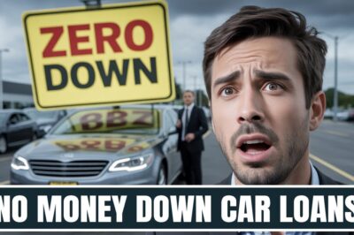 Why No Money Down Car Loans Are a Terrible Idea ?