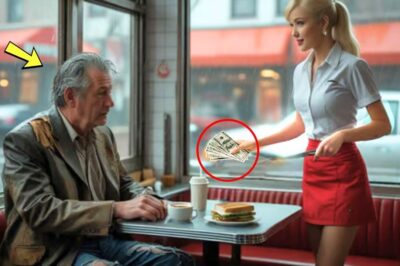 A Kind Waitress Paid for an Old Man’s Coffee—Never Knowing He Was a Billionaire Looking …