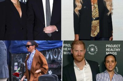 Meghan Markle and Prince Harry Step Out for Lunch with Serena Williams in N.Y.C.