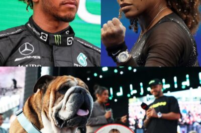 Serena Williams reacts to d.e.a.t.h of close friend Lewis Hamilton’s pet dog Roscoe