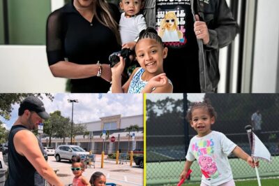 (VIDEO)Serena Williams’ Daughters Olympia And Adira Hanging Out With Their Dad, They Looks Too Cute!