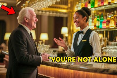 Young Bartender Helps a Wealthy Old Man Avoid a Scam, Then He Comes Back to Change Her Life