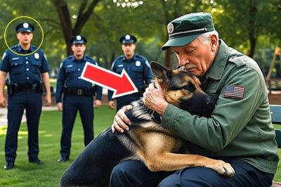 A K9 Dog Was Ordered to Attack an Old Man – But What Happened Next Brought Everyone to Tears!