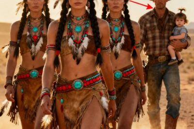 In a winter of dead plains and whispering ghosts, a lone cowboy saved an Apache boy—four days later, three women arrived to decide what “belonging” truly meant. – bn