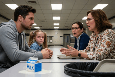 I Own The Building, But Today I Looked Like A Homeless Man. I Stopped By My 6-Year-Old’s Lunchroom To Surprise Her, Only To Watch Her Teacher Throw Her Food In The Trash And Scream ‘You Don’t Deserve To Eat.’ She Thought I Was A Nobody. She Was About To Find Out She Just Made The Biggest Mistake Of Her Life.