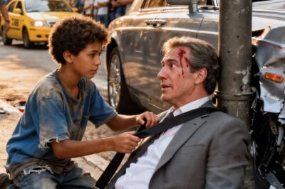 An orphaned boy risks his life to save a billionaire — unaware that the man he rescued is, in reality, his father who disappeared years ago.