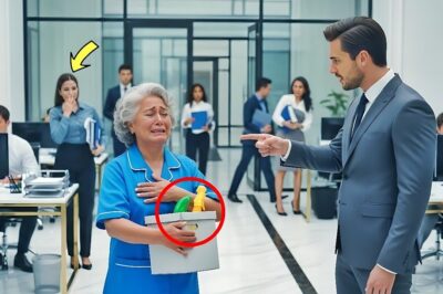 Manager Fired the Poor 65-Year-Old Janitor… But Didn’t Know She Was the CEO…