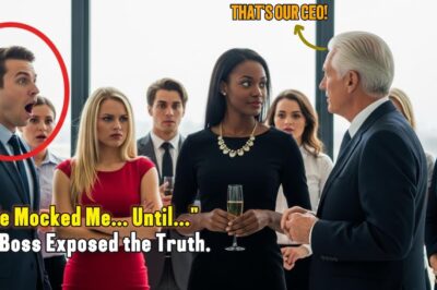 At My Husband’s Office Party, He Called Me the Useless Black Wife at His Office Party—But Wait Until His Boss Drops a Truth Bomb!