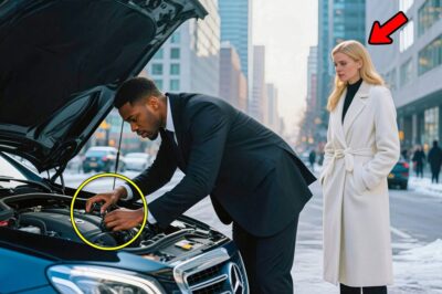 Black Man Chooses to Fix Woman’s Car and Misses Job Interview, Unaware She’s the Company’s CEO
