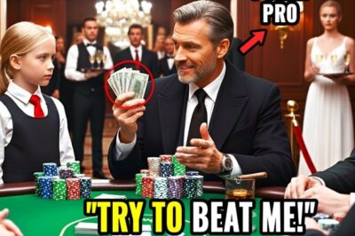 “Beat Me and I’ll Give You $1M,” Poker Pro Laughed — Unaware Maid’s Daughter Was a Genius Strategist
