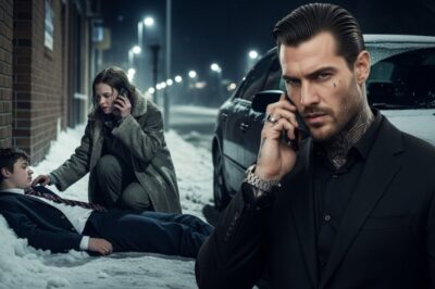 A Poor Girl Calls a Mafia Boss and Says His Son Fell on the Street and Cannot Get Up