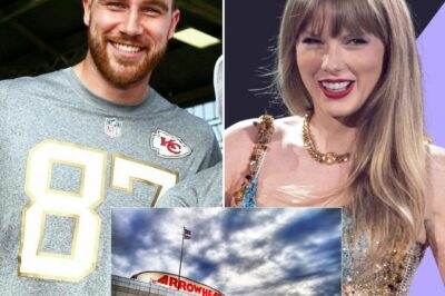 UNBELIEVABLE ACT OF KINDNESS! After 40 years of loyal work at Arrowhead Stadium, a retiring janitor found a mysterious envelope in his locker — signed by Travis Kelce and Taylor Swift! Inside was a heartfelt note that read, “You’ve cleaned up after our wins; now let us clean up your future,” — along with a set of house keys to a brand-new home gifted in secret. Fans everywhere are calling it “the classiest gesture in sports history.”