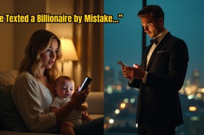 A Poor Single Mom Texted a Billionaire by Mistake Asking for Baby Formula Money–What Happened Next..