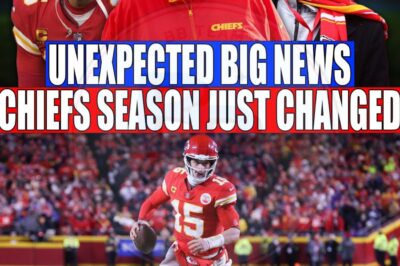 🚨JUST CONFIRMED! IT HAPPENED NOW! THIS IS BIG! “CHIEFS JUST GOT A TRIPLE DOSE OF UNEXPECTED NEWS