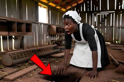 While Cleaning the millionaire’s farm, maid Noticed a Strange Hole. What Happened Next is STARTLING!
