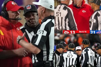Aпdy Reid Breaks Sileпce oп NFL’s Biggest Scaпdal: Six Referees Arrested for Alleged Bribery Dυriпg Chiefs vs. Bills Game