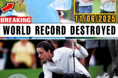 The 61 That Shattered Golf: Caitlin Clark’s “Unbelievable” World Record Leaves Legends Stunned and an Industry in Chaos