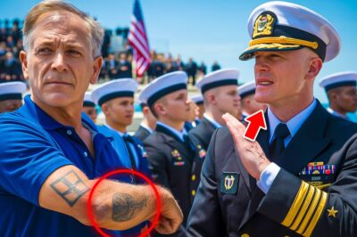Old Veteran Only Came to Watch His Grandson Graduate – Until SEAL Commander Saw His Tattoo and Froze