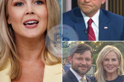 SHOCKING: Karoline Leavitt shocked the nation by unveiling top-secret financial documents revealing that an LLC registered under Mike Johnson’s wife’s name may be linked to a shadowy chain of multi-million-dollar transactions. As the evidence flashed on screen, Johnson reportedly went pale, stood up, and left the room in utter silence — leaving the entire chamber stunned.