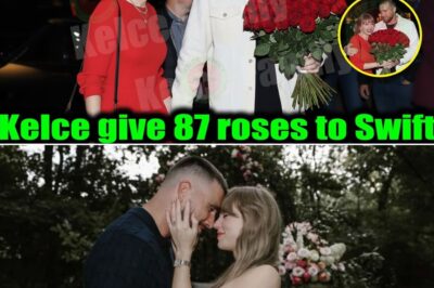 87 Roses and a Ring: Inside Travis Kelce’s Grand Romantic Gesture That Left Taylor Swift in Tears at Chiefs Gala