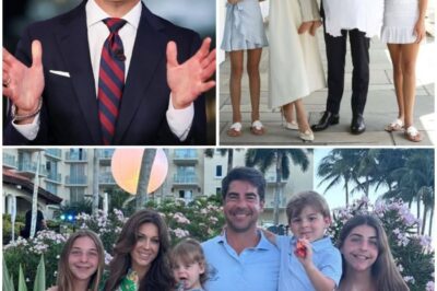 THE UNTHINKABLE HAPPENED: Fox News’ Jesse Watters breaks down in tears while talking about his 4 kids. For years, we’ve only seen the sharp wit and unshakeable confidence of Jesse Watters. But the studio lights recently illuminated a side of him no one ever expected to see. In a raw, intensely personal moment, the host dropped his guard, revealing his “whole world”—Sophie, Ellie, Jesse Jr., and little Georgina. “They’ve taught me more about love and patience than I ever thought possible,” Watters admitted, his voice cracking with emotion. This wasn’t a segment; it was an emotional confession. Click the link to witness the rare, stunning glimpse of the man who keeps his heart steady in the eye of the storm and the full, unedited story that left the entire viewership speechless.