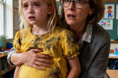 The girl whispered to her teacher: “I’m scared to go home! My stepfather always does that to me.”