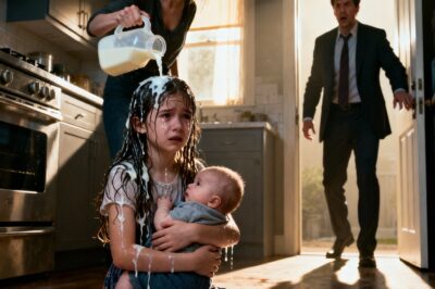 Stepmom Poured Milk On Little Girl… Then Millionaire Shouted ‘STOP!…