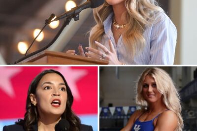 💥 ICE-COLD SHOCKER: RILEY GAINES VS. AOC! “SIT DOWN, AOC — YOU’RE NOT A ROLE MODEL FOR ANYONE.” The studio was set for a civil political panel. It quickly became the most explosive cultural clash of the year. Alexandria Ocasio-Cortez (AOC) was mid-speech, talking “equality in sports.” Riley Gaines, the former swimming star, was silent… until AOC accused her of “fearmongering.” That’s when Gaines leaned into the microphone and delivered six icy words that froze America on live television. Cameras captured the moment AOC stopped dead, stunned. The host was speechless. Within minutes, the clip went instantly viral, with #SitDownAOC trending worldwide and drawing millions of views. Was it a long-overdue moment of truth for millions—or did Gaines just make a career-ending mistake?