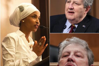 KENNEDY DROPS FINAL FILE ON OMAR — ROOM GOES SILENT. WHAT HE SAID NEXT SHOOK THE CHAMBER 💣👀 No one expected him to go that far. During what was meant to be a routine session on Capitol Hill, Senator John Kennedy took the floor — and within minutes, the temperature in the chamber changed. File by file, fact by fact, he began dismantling the public image of Congresswoman Ilhan Omar — exposing, as he put it, “the curated myth built on selective silence.” Lawmakers leaned forward. Cameras zoomed in. And still, he kept going. But the room froze when he reached for one final folder — a file aides say was not part of the prepared remarks. What was inside, no one could have predicted. And when Kennedy read its contents aloud, even his opponents didn’t interrupt. Was it career-ending? Or truth long overdue? A political ambush — or a long-buried accountability finally rising to the surface? Either way, the air in the room shifted. And so did the stakes. 📂 Full video, transcript & explosive last-page details — all in the first comment 👇