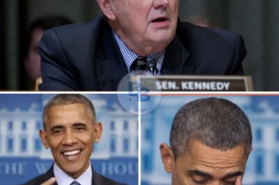 OBAMA GOES NUTS After Sen. Kennedy REVEALS Foundation Fraud! Senator Kennedy just dropped a bombshell that rocked Washington — exposing alleged financial irregularities inside the Obama Foundation. What happened next? Barack Obama’s furious reaction was caught on camera and stunned the entire room.