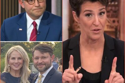 EXPOSED! 💣 Rachel Maddow drops a bombshell on live TV — uncovering a secret LLC tied to Mike Johnson’s wife and millions in hidden transactions. The evidence was so explosive that Johnson reportedly walked out without saying a word.
