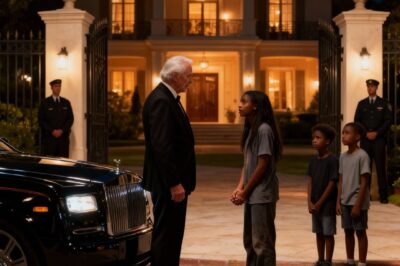 “Can I clean your mansion in exchange for a plate of food? My two younger brothers are very hungry.” The black girl begged the billionaire and the unexpected ending…