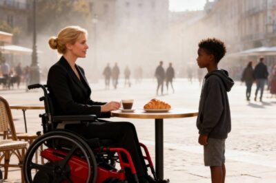 The poor black boy asked the paralyzed billionaire: “I can cure you, just give me that plate of leftovers!” She smiled and…