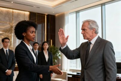 Billionaire CEO Racist To Black Employee ‘I Don’t Shake Employees’ Hands’ – Minutes Later He Missed $2 Billion Investment And His Empire Collapsed Because Of Her…