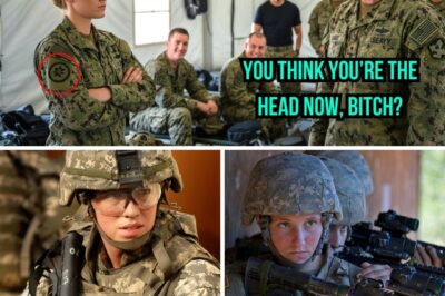 A Navy SEAL Jokingly Asked for Her Rank — Until Her Reply Made the Entire Cafeteria Go Silent It started with laughter — the easy, careless kind that fills a military cafeteria at noon. Trays clattered, chairs scraped, and the scent of black coffee and grease hung in the air. Soldiers swapped stories, argued over football scores, and teased the rookies who’d just arrived from training. At the far end of the room, a woman in civilian clothes quietly stirred her coffee. She looked out of place — mid-thirties, calm eyes, no visible insignia, just a faded backpack and a lanyard tucked into her jacket. To most of the base, she was just another logistics contractor — someone who signed forms and shipped gear. Until one SEAL decided to make a joke. “Hey, ma’am,” he called across the table, smirking, “you got a rank, or are you just here to organize the lunch line?” A few guys chuckled. Someone muttered, “Easy, man.” But he kept going, leaning back in his chair, full of that effortless arrogance that comes from not knowing who you’re talking to. The woman didn’t look up right away. She took one slow sip of coffee, set her cup down, and finally met his eyes. Her voice was even — soft, but with a weight that cut through every sound in the room. “Rear Admiral. Office of Naval Special Warfare.” The laughter died instantly. Forks stopped midair. The SEAL’s grin faltered, then vanished completely. His friends straightened, their faces pale….