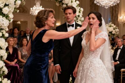 My mother-in-law beat me with a stick in the middle of our wedding because I refused to give her a dowry – but the mafia boss’s reaction made her deeply regret it…