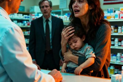 Poor mother cried because she didn’t have enough money to buy medicine for her seriously ill child – Billionaire standing behind her said: “Come with me”…