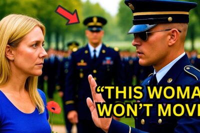 Guards Blocked the Woman at the General’s Funeral — Until the 4-Star General Stopped Everything
