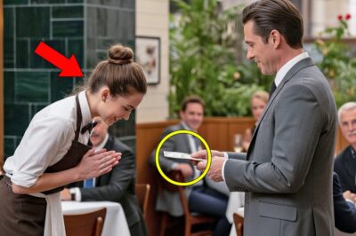 Billionaire Tips Just $1, Waitress’s Reaction Changes Her Life Forever…