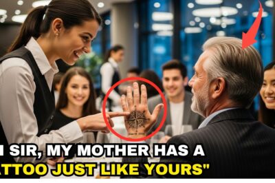 A Waitress Says to the Billionaire, “Hi Sir, My Mother Has a Tattoo Just Like Yours” —What Happened.