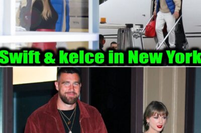 Travis Kelce & Fiancé Taylor Swift return New York after the Chiefs’ loss to the Broncos in Denver