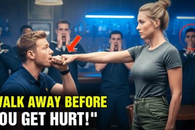 Navy SEALs Mocked Her as a Waitress at Navy Base— Then the Commander Froze Seeing the Trident Ring