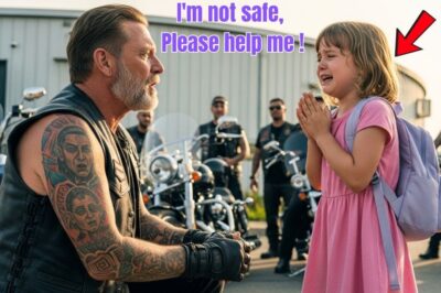 7-Year-Old Girl Asked Bikers to Walk Her to School So She Felt Safe — What They Did Next Shook the..