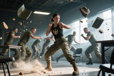 Ten Trainees Surrounded Her in The Mess Hall — A Minute Later, They Discovered She Was A Navy SEAL.”