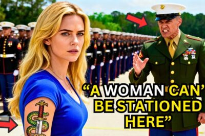 She Only Came to Watch Her Son Graduate — Until a USMC Captain Saw Her Tattoo and Froze