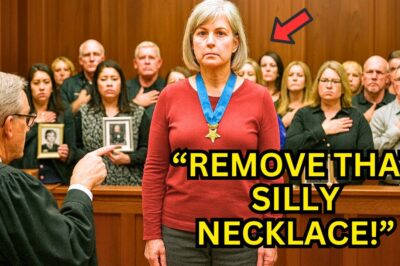 Judge Demanded She Take Off Her Medal of Honor — Until the Admiral Arrived and Silence Everyone