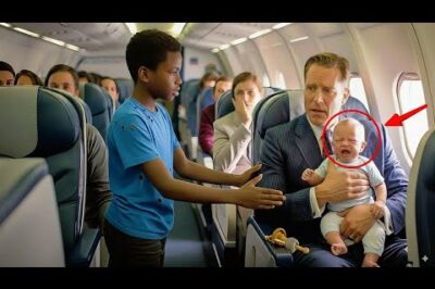 Billionaire’s Baby Cried Nonstop on the Plane — Until a Poor Black Boy Did The Unthinkable