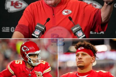 10 minutes ago: Legendary Kansas City Chiefs head coach Andy Reid shatters the silence with a fiery statement defending quarterback Patrick Mahomes