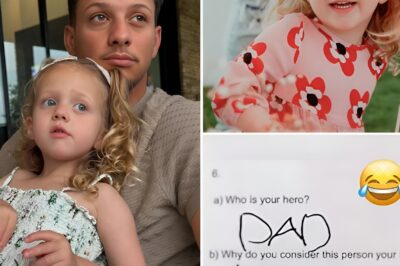 “When the Chiefs star’s daughter Sterling Skye spilled the truth at preschool — her answer had the whole class (and her dad) cracking up!”