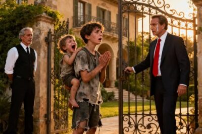 “Can I clean your mansion in exchange for a plate of food? My two little brothers are very hungry.” The little homeless girl begged the billionaire and the unexpected ending…